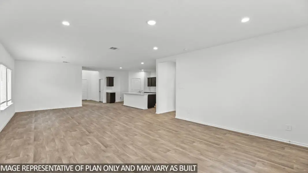 Representative unfurnished interior of a home built from the Pierce by D.R. Horton in Madeley Creek Preserve, Conroe (Image 12). Representative unfurnished interior of a home built from the Pierce by D.R. Horton in Madeley Creek Preserve, Conroe (Image 12).