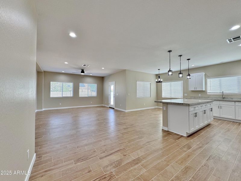 Great room from entry