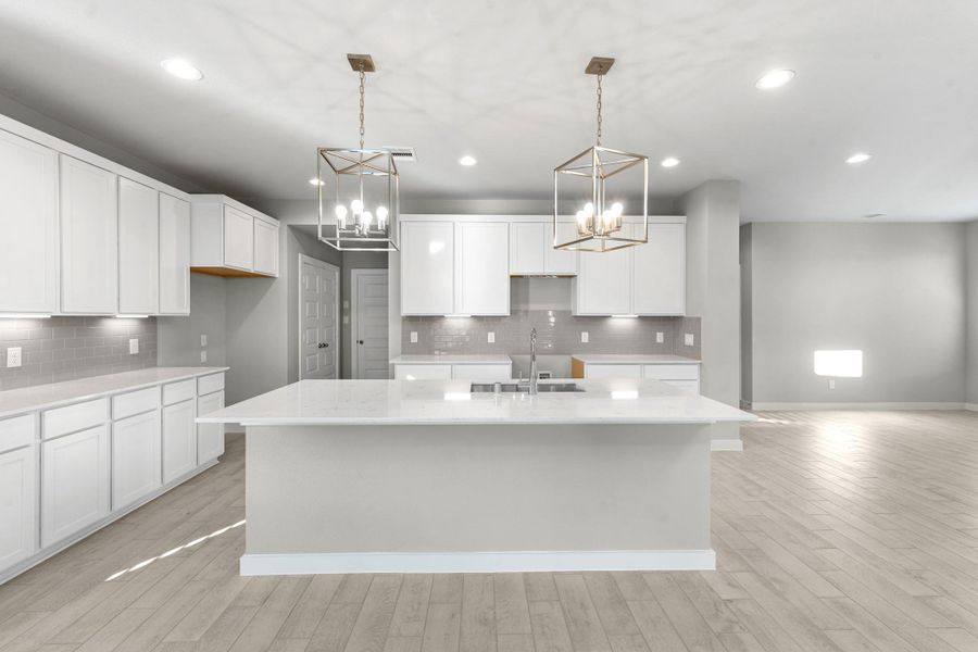 Furnished interior view inside a new home in Briarwood Crossing, Rosenberg (Image 6). Furnished interior view inside a new home in Briarwood Crossing, Rosenberg (Image 6).