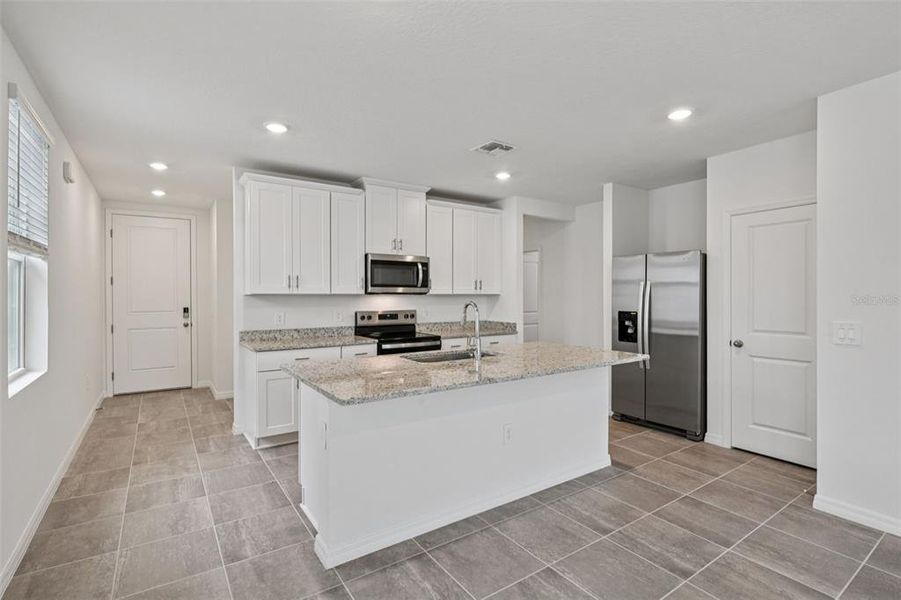 Furnished interior view inside a new home in Hamilton Bluff - Classic Series, Lake Hamilton (Image 8).