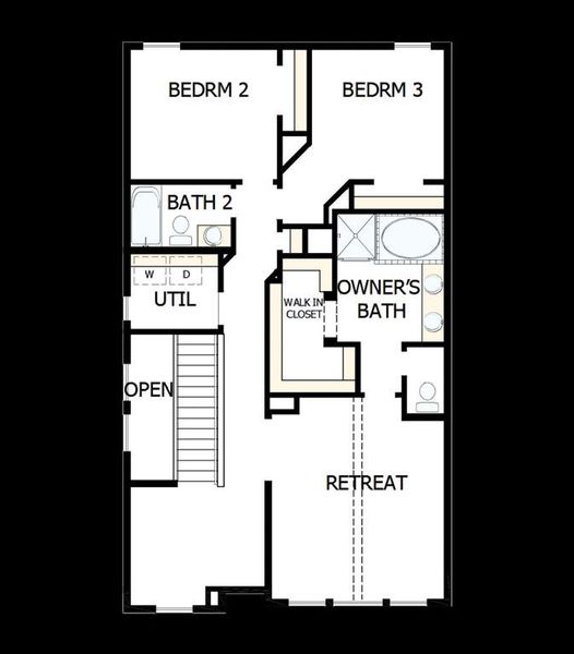 2D floor plan layout of this home in Greenville Heights, Dallas, TX (Image 4). 2D floor plan layout of this home in Greenville Heights, Dallas, TX (Image 4).