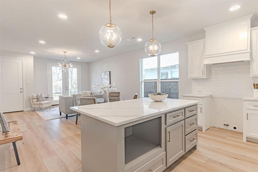 Furnished interior view inside a new home in , Fort Worth (Image 8).