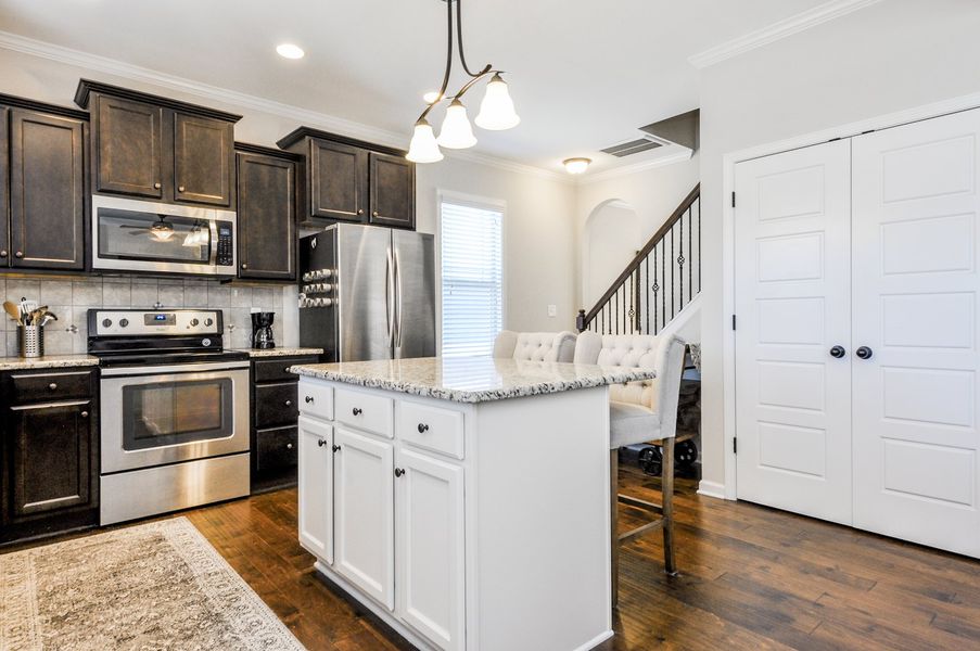 Representative furnished interior of a home built from the Yosemite by RiverWILD Homes in Sawyer Ridge, Dunn (Image 8).