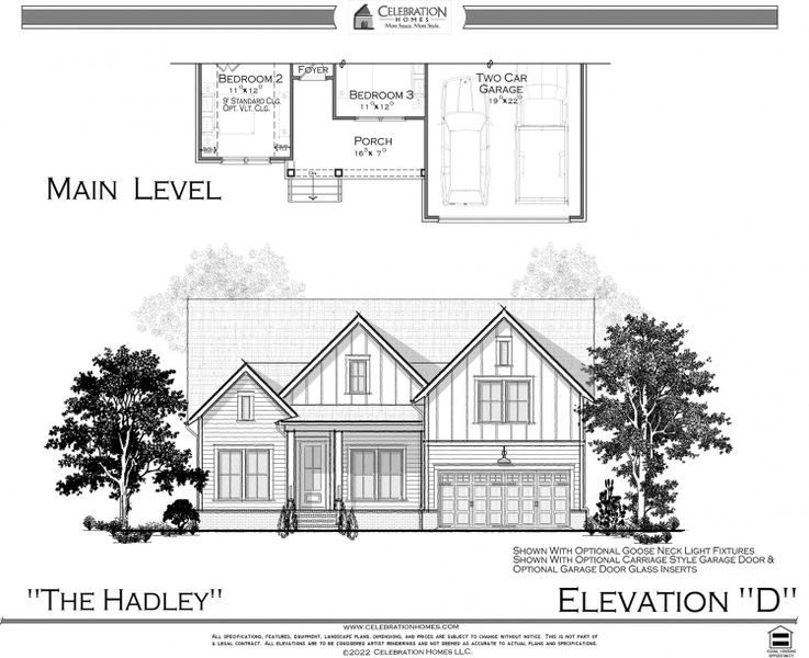 Representative rendering of the exterior for the Hadley by Celebration Homes (Image 24).