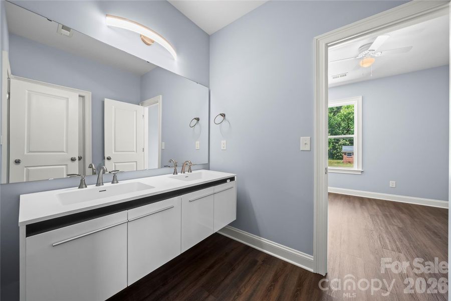 Furnished interior view inside a new home in , Charlotte (Image 8).
