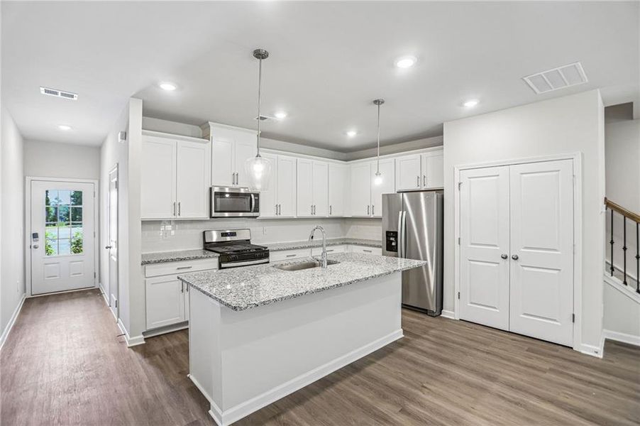 Furnished interior view inside a new home in Artisan Walk, Fairburn (Image 6).