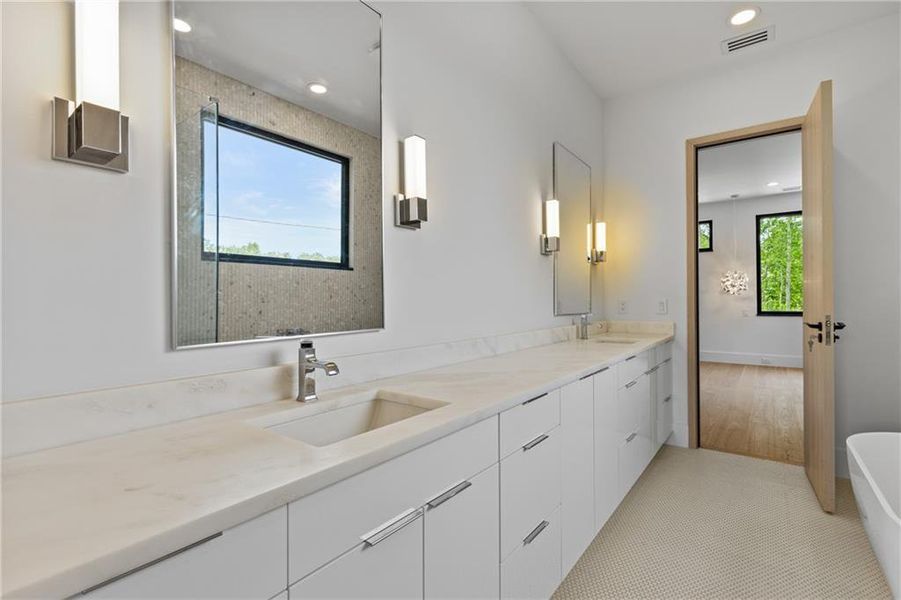 Furnished interior view inside a new home in , Sugar Hill (Image 55).