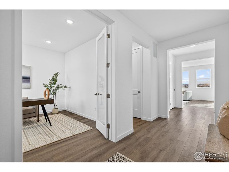Furnished interior view inside a new home in , Louisville (Image 15).