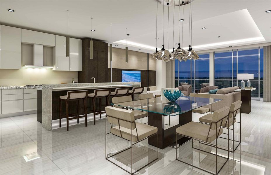 The Residences Unit A Kitchen The Residences Unit A Kitchen