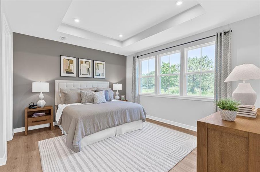 Representative furnished interior of a home built from the Riverbend by Ryan Homes in Seminole Palms Single-Family Homes, Palm Coast (Image 13).