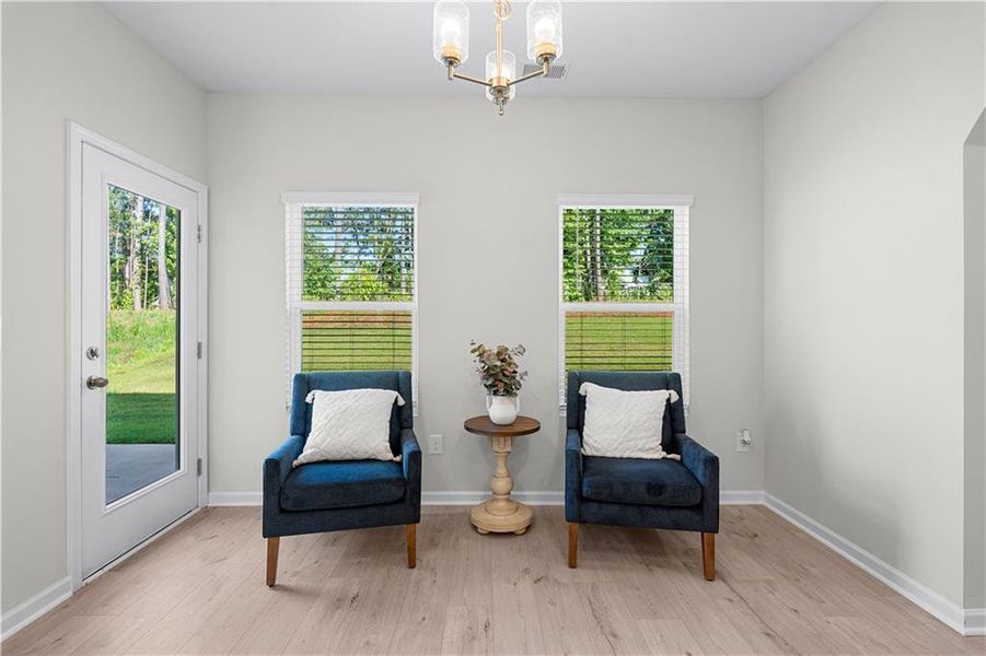 Furnished interior view inside a new home in , Villa Rica (Image 16). Furnished interior view inside a new home in , Villa Rica (Image 16).