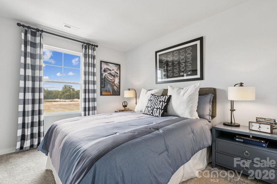 Furnished interior view inside a new home in Meadow Creek Village, Locust (Image 8).