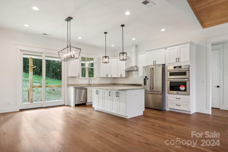 Furnished interior view inside a new home in , Hendersonville (Image 9). Furnished interior view inside a new home in , Hendersonville (Image 9).