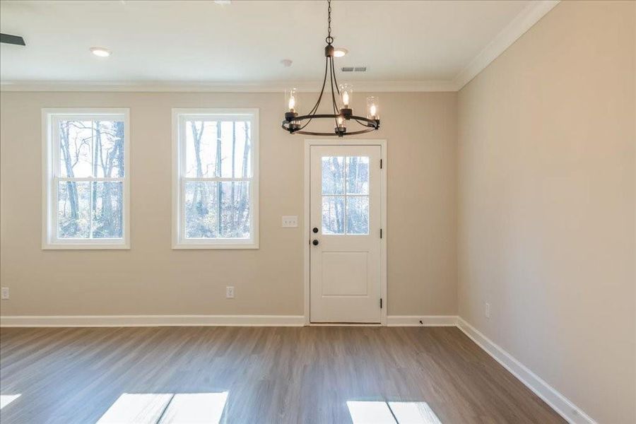 Spacious, unfurnished interior of a new home in River Walk Place, Lawrenceville (Image 18).