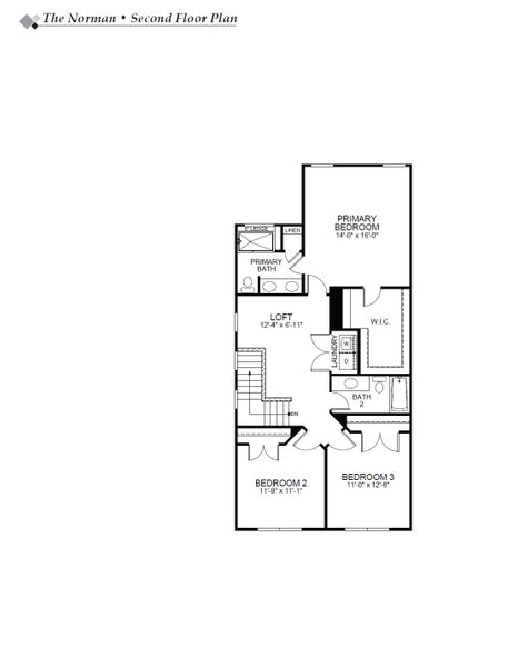 2D floor plan layout of this home in Lake Carolina Townhomes, Columbia, SC (Image 3). 2D floor plan layout of this home in Lake Carolina Townhomes, Columbia, SC (Image 3).