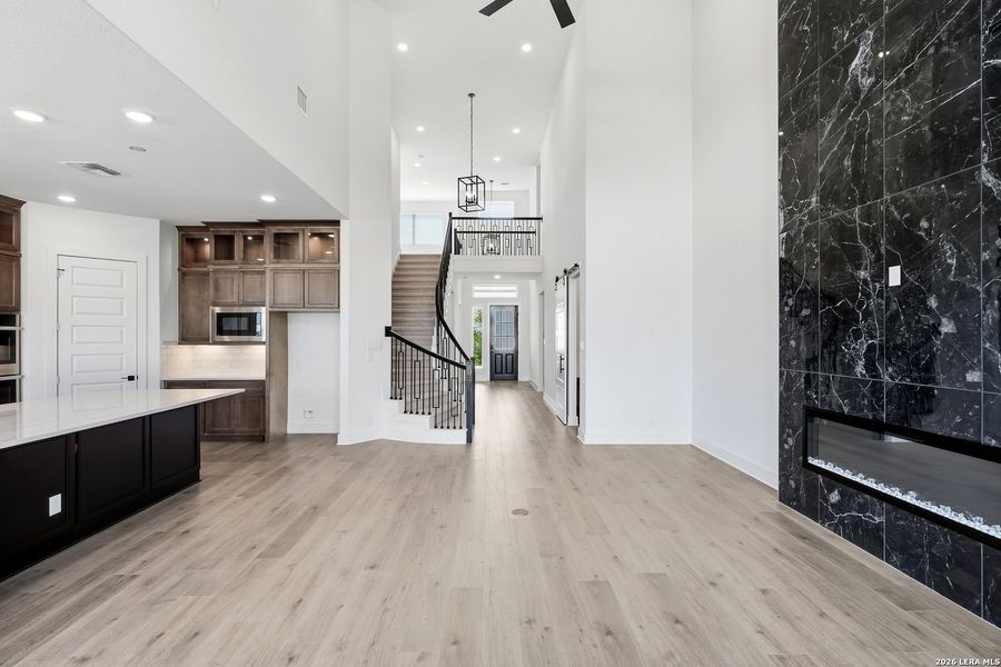 Furnished interior view inside a new home in Prominence Urban, San Antonio (Image 28).