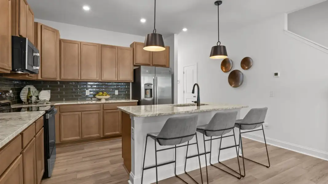 The Litchfield Plan by DBR Homes in Charlotte, NC - Kitchen