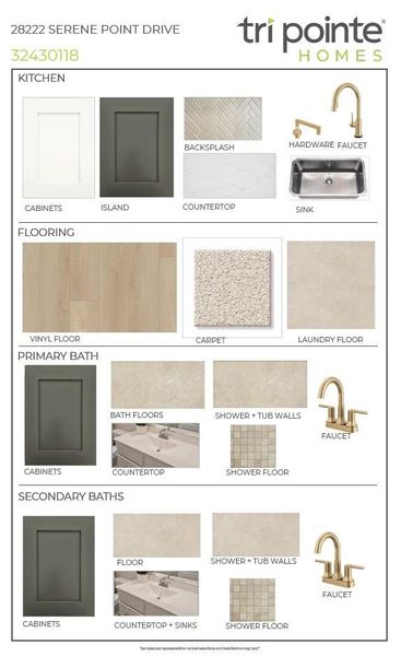 Sample of building materials used in homes in Woodson’s Reserve, Spring (Image 6).