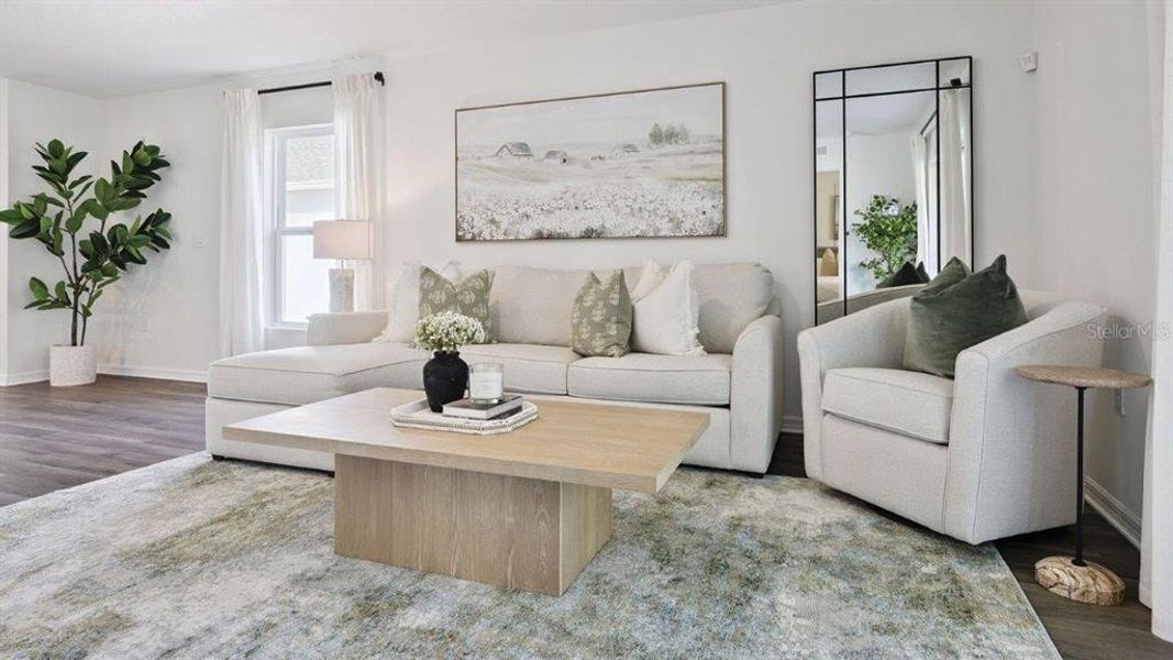 Furnished interior view inside a new home in , Lakeland (Image 5).
