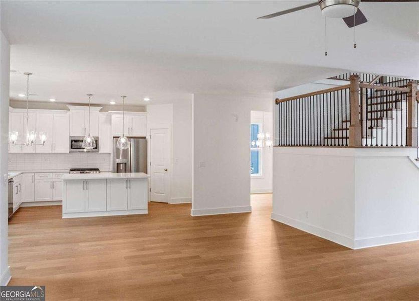 Spacious, unfurnished interior of a new home in The Villages at Whites Mill, Decatur (Image 12).