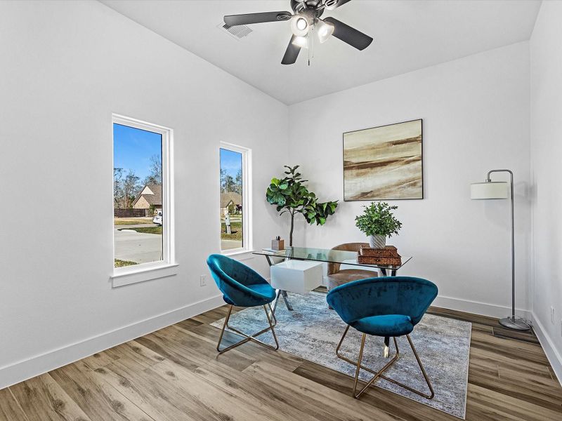 Furnished interior view inside a new home in , Dayton (Image 26).