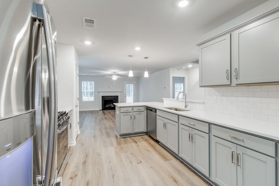 Furnished interior view inside a new home in Killians Crossing, Blythewood (Image 6).