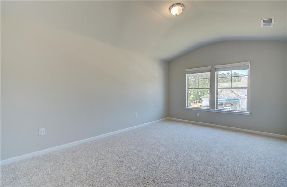 Spacious, unfurnished interior of a new home in Cambria at Traditions, Hampton (Image 17). Spacious, unfurnished interior of a new home in Cambria at Traditions, Hampton (Image 17).