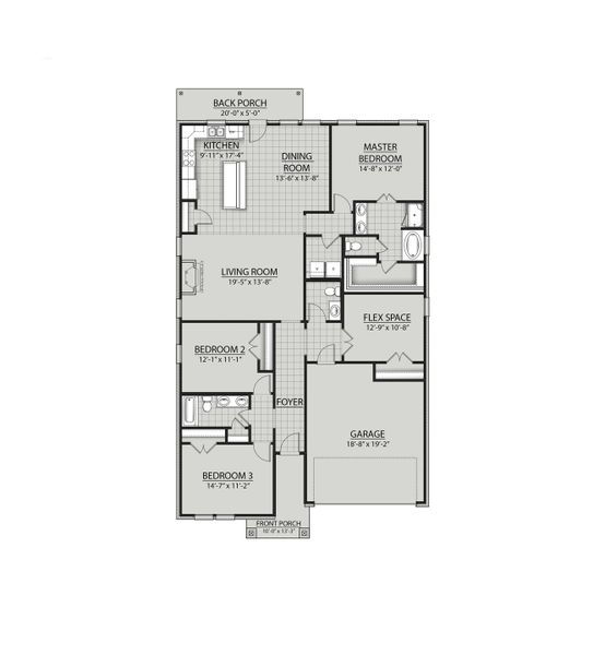 Wellington G II | DSLD Homes | Floorplan Wellington G II | DSLD Homes | Floorplan