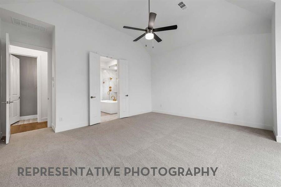 Spacious, unfurnished interior of a new home in Mosaic, Celina (Image 17).