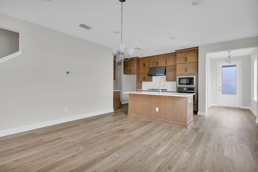 Representative unfurnished interior of a home built from the The Cypress by Providence Homes (Florida) in Reflections at Nocatee, Nocatee (Image 28).