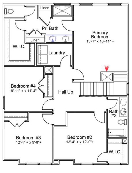 2D floor plan layout of this home in , Summerville, SC (Image 5). 2D floor plan layout of this home in , Summerville, SC (Image 5).