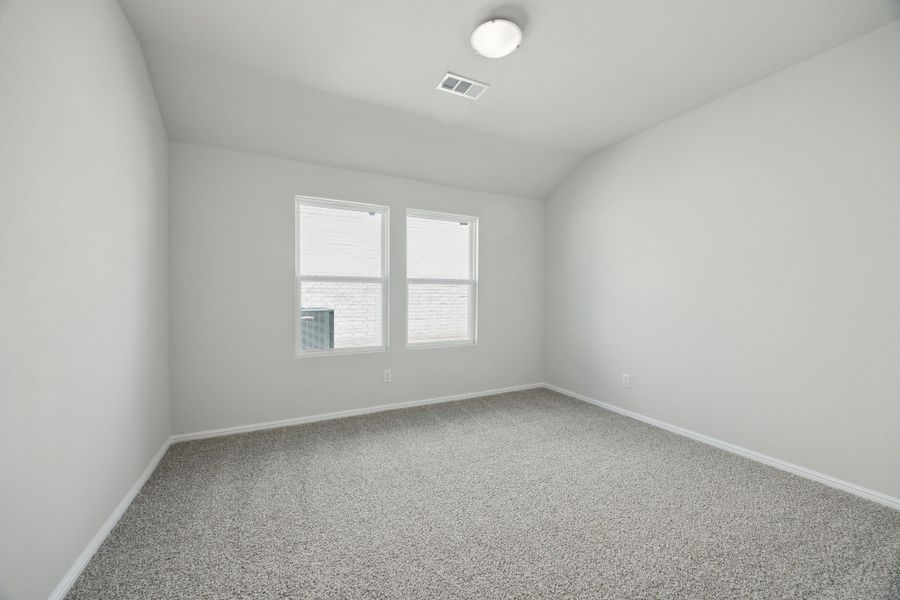 Representative unfurnished interior of a home built from the Isla II by Megatel Homes in Venetian, Celina (Image 10).