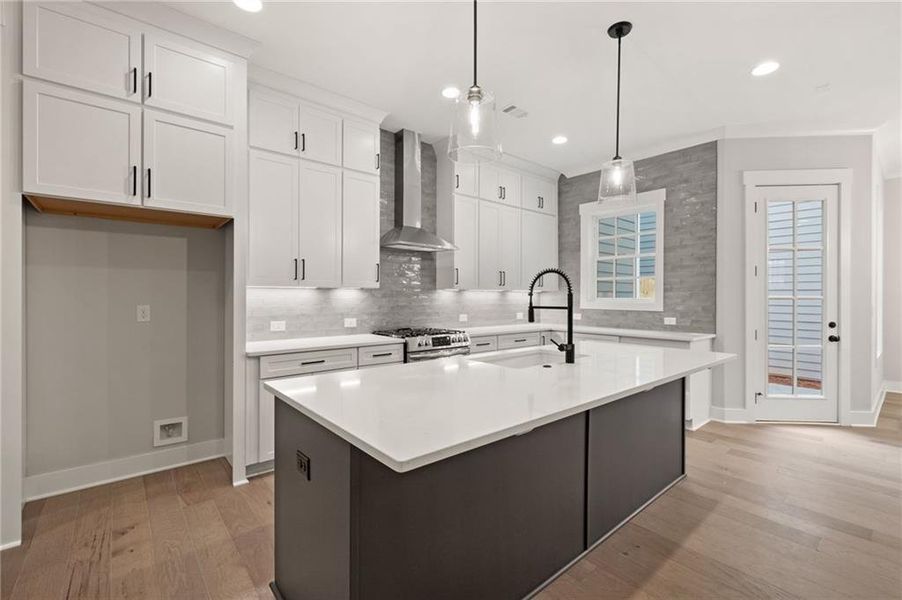 Furnished interior view inside a new home in , Woodstock (Image 3).