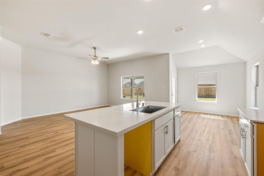 Furnished interior view inside a new home in River Ranch, Dayton (Image 13).