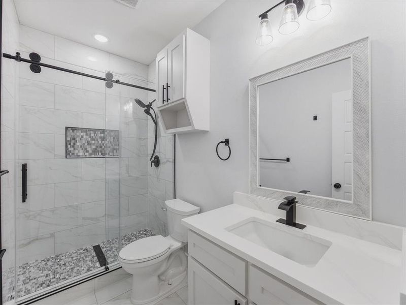 Furnished interior view inside a new home in , Bowie (Image 5).