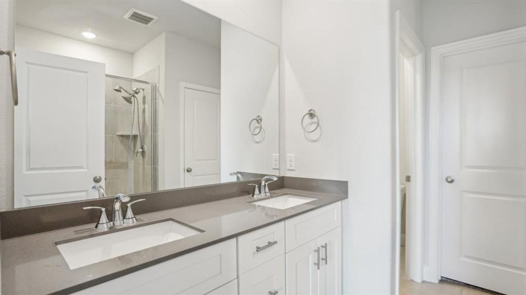 Furnished interior view inside a new home in Venetian, Weston (Image 32).