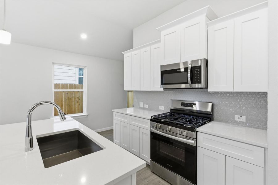Furnished interior view inside a new home in Butler Farms, Liberty Hill (Image 13).