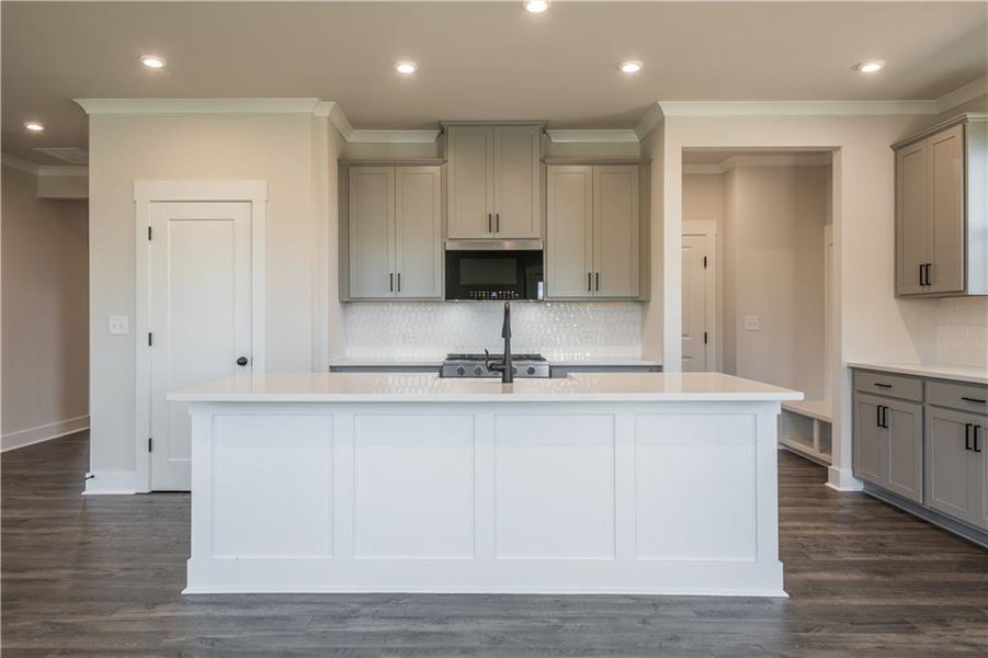 Furnished interior view inside a new home in Cambridge at Steels Bridge, Canton (Image 17).