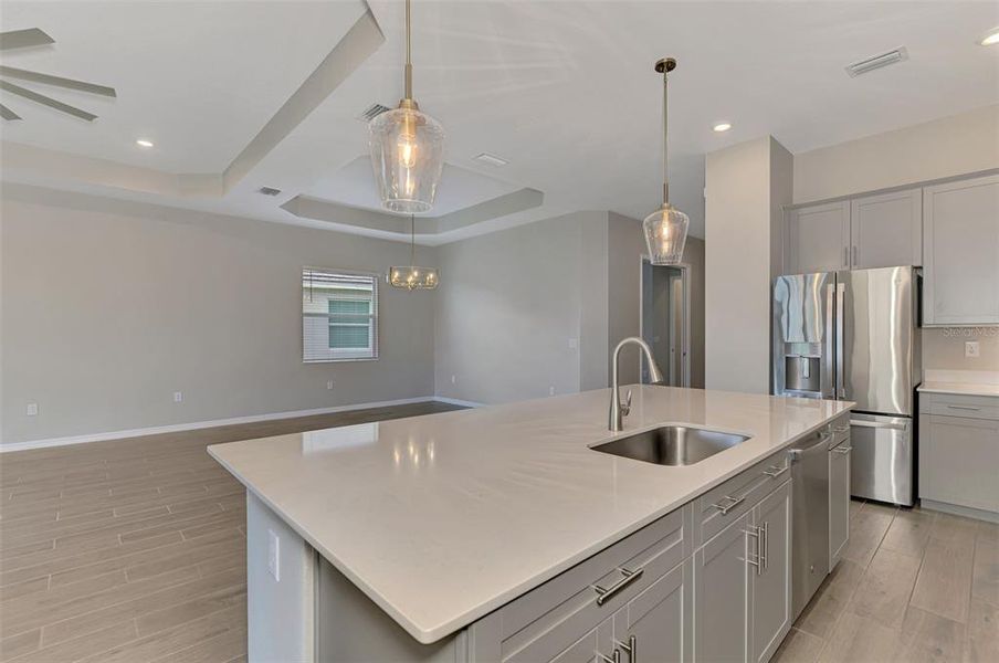 Furnished interior view inside a new home in Wellen Park Golf & Country Club, Venice (Image 17). Furnished interior view inside a new home in Wellen Park Golf & Country Club, Venice (Image 17).