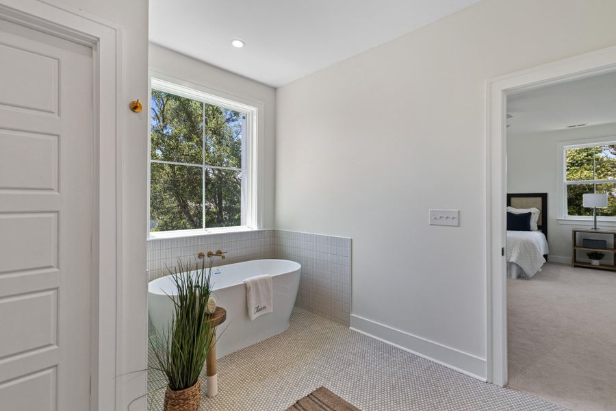 Furnished interior view inside a new home in , Mount Pleasant (Image 9).