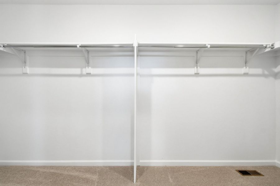 Spacious, unfurnished interior of a new home in The Town Collection at Independence, Elizabeth (Image 27). Spacious, unfurnished interior of a new home in The Town Collection at Independence, Elizabeth (Image 27).