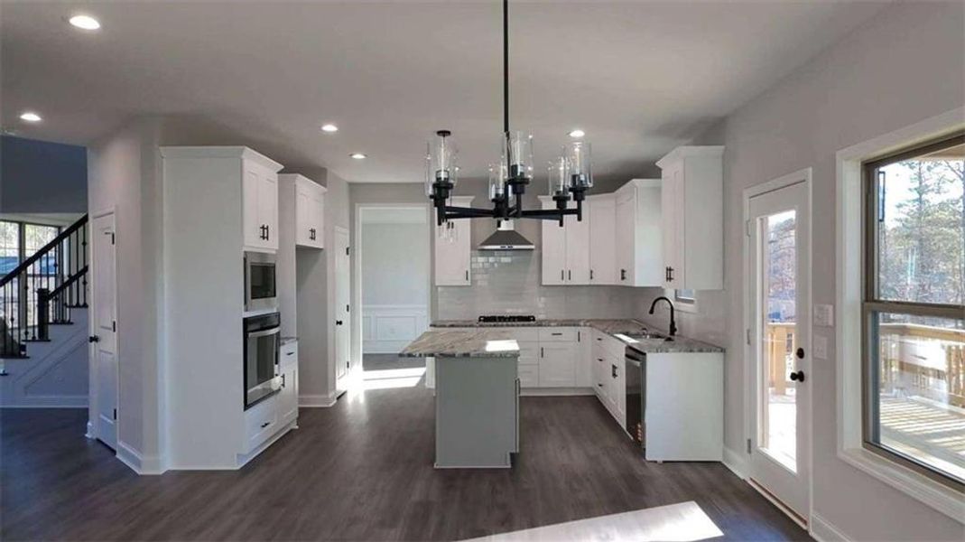 Furnished interior view inside a new home in , South Fulton (Image 4).