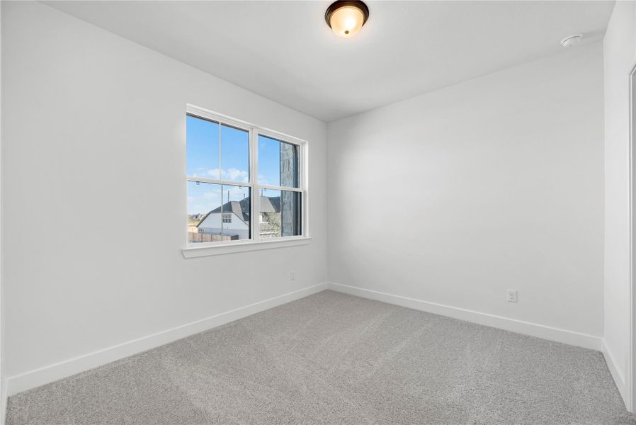 Spacious, unfurnished interior of a new home in Meridiana, Manvel (Image 13). Spacious, unfurnished interior of a new home in Meridiana, Manvel (Image 13).