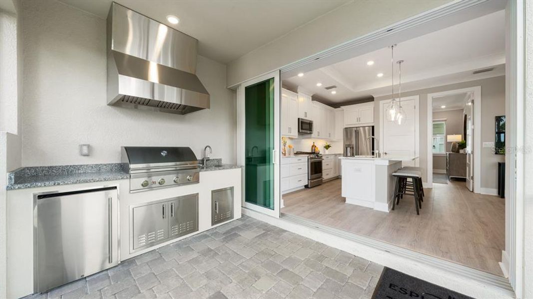 Furnished interior view inside a new home in Esplanade at Azario Lakewood Ranch, Lakewood Ranch (Image 43).