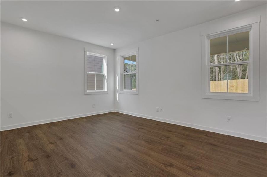 Spacious, unfurnished interior of a new home in Wisteria at GreenHouse, Marietta (Image 21). Spacious, unfurnished interior of a new home in Wisteria at GreenHouse, Marietta (Image 21).