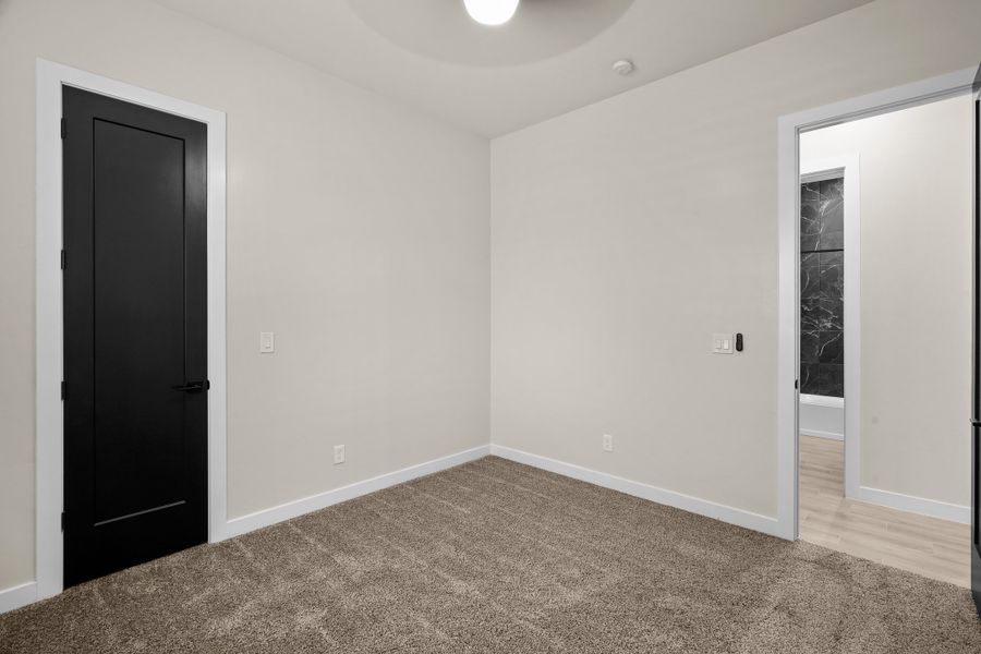 Representative unfurnished interior of a home built from the Pebble Beach- II by LEH. Homes in Verdancia, El Paso (Image 24).