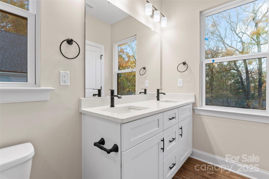 Furnished interior view inside a new home in , Charlotte (Image 6). Furnished interior view inside a new home in , Charlotte (Image 6).