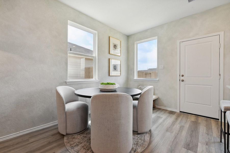Furnished interior view inside a new home in Legacy Park, Houston (Image 16).