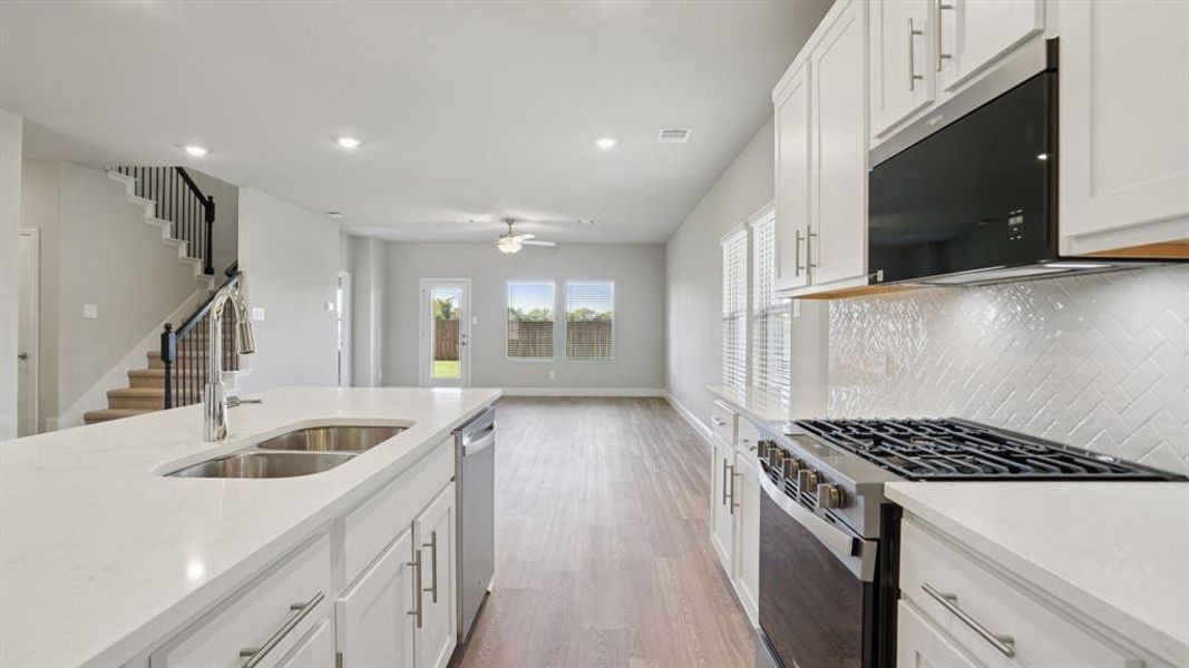 Furnished interior view inside a new home in Windmore, Princeton (Image 6). Furnished interior view inside a new home in Windmore, Princeton (Image 6).