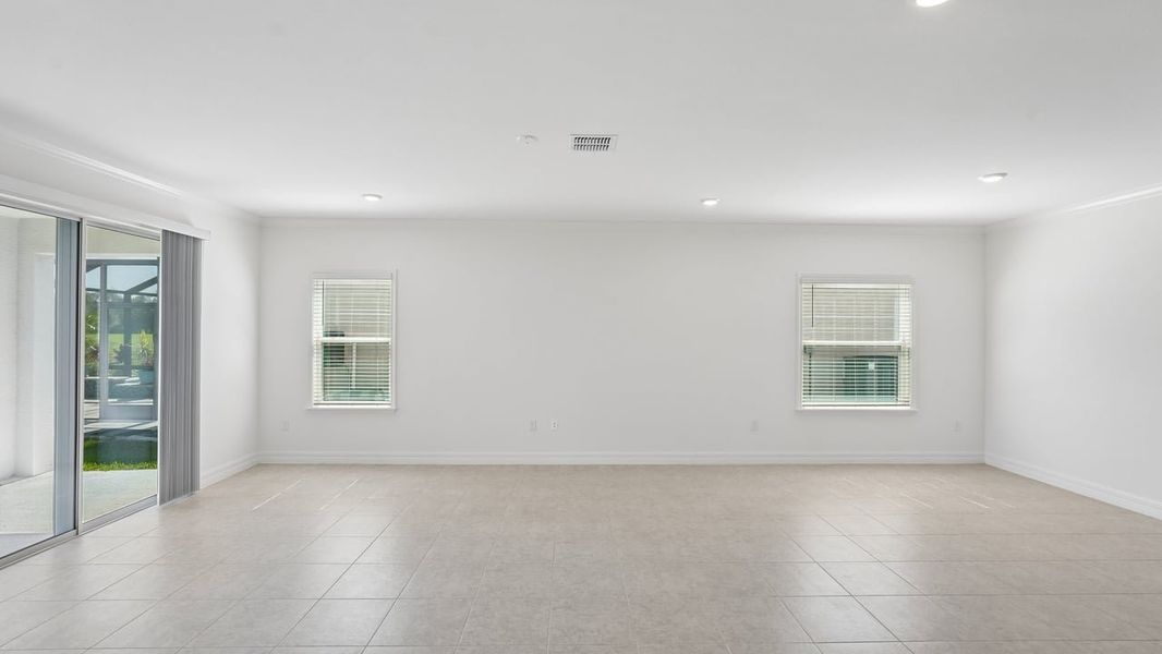 Spacious, unfurnished interior of a new home in Heritage Station, Punta Gorda (Image 24).